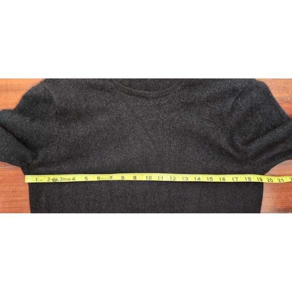 UNIQLO 100% Cashmere Sweater Black Women’s M Soft Luxury Knit Pullover Classic - Picture 8 of 11